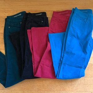 Lot of Ann Taylor & LOFT corduroy pants size 4P